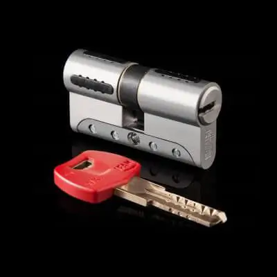 Cylindre de haute sécurité pour porte blindée anti-effraction CR4.