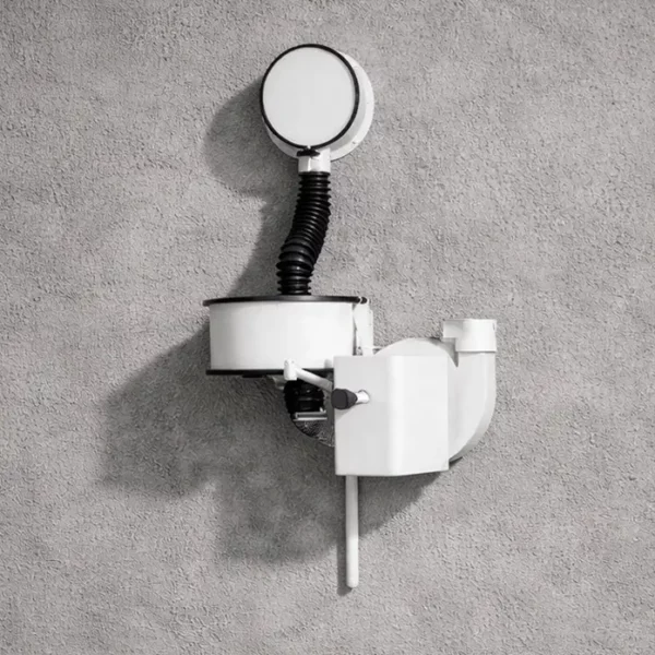 Groupe de filtration NRBC d'une capacité de 50 m3 en installation murale.