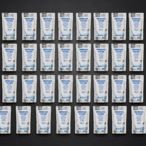 Eau longue conservation 50 ans | Emergency Water Box PRO-RATION
