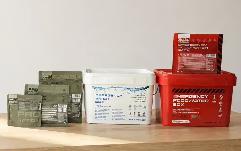 Les différentes formats de rations alimentaires pour professionnels PRO-RATION.