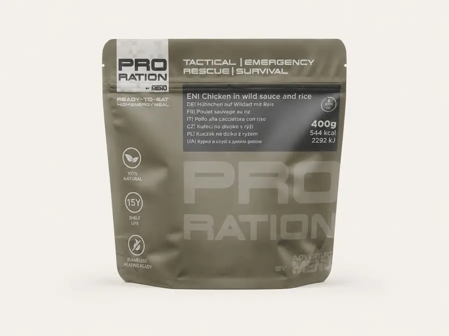 Repas individuel pour professionnels PRO-RATION.
