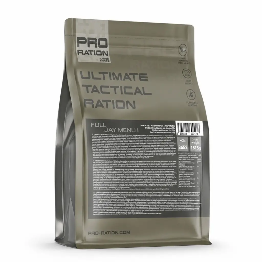 Ration MRE 24 h Ultimate Tactical Full Day PRO-RATION.