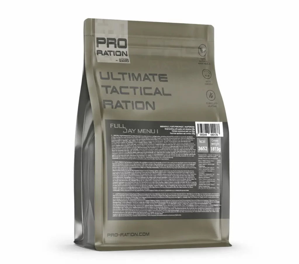 Ration tactique 24 h Ultimate Tactical Full Day PRO-RATION.