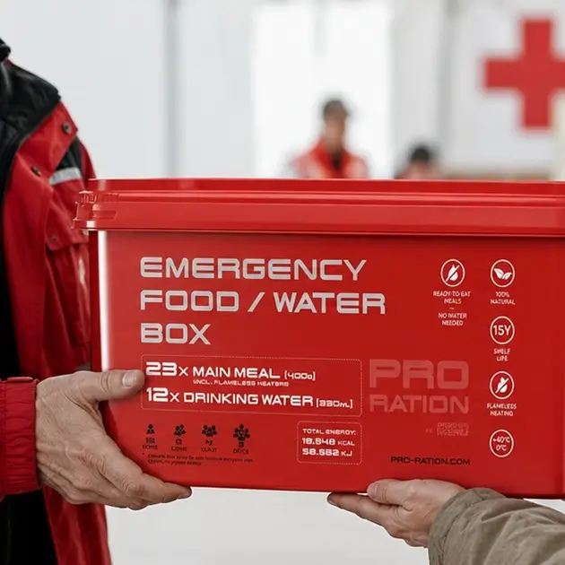 Rations alimentaires PRO-RATION pour professionnels.