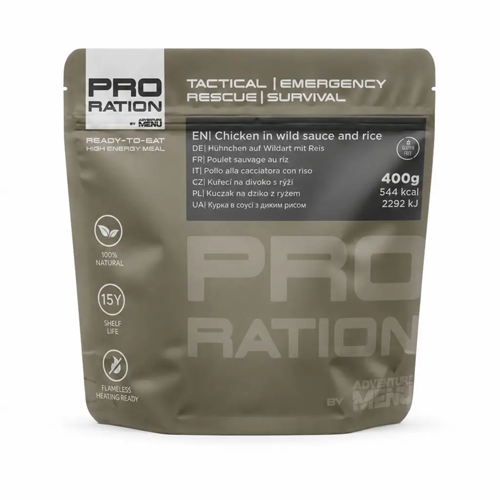 Repas individuel longue conservation PRO-RATION.