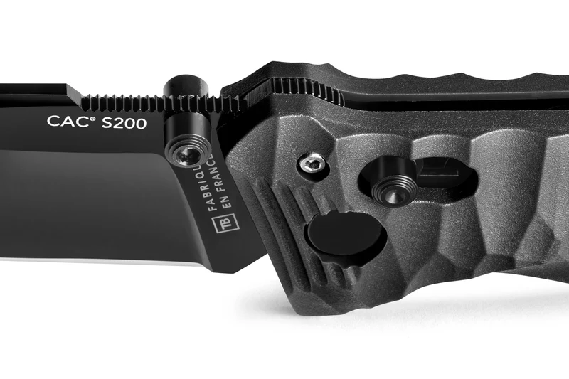 Système de verrouillage du CAC S200 lame lisse noir.