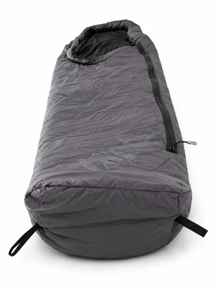 Sac de couchage Lodenn déplié.