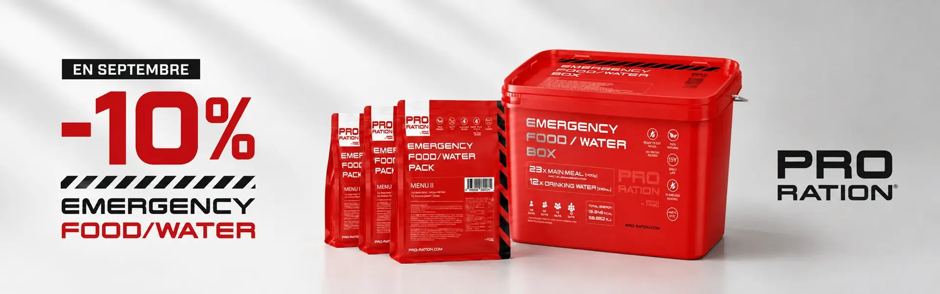Mois de la préparation alimentaire aux situations d'urgence - PRO-RATION.